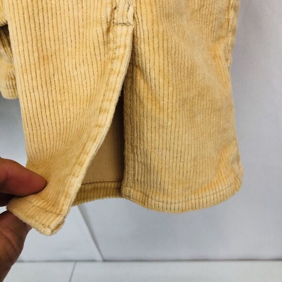 Charter Club Women's Plus Size 16 Corduroy Blazer Jacket Golden Yellow - Picture 7 of 11